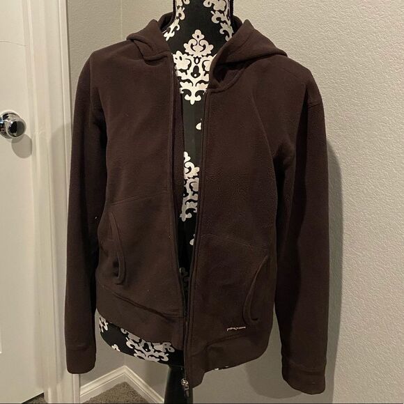 Patagonia Brown fleece jacket - Picture 1 of 3